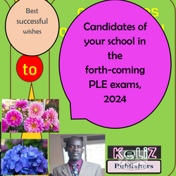 SUCCESSFUL WISHES TO PLE CANDIDATES 2024